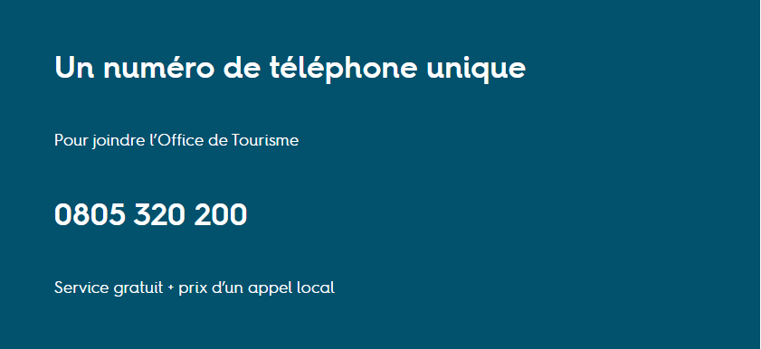 Téléphone Office de tourisme du Cotentin